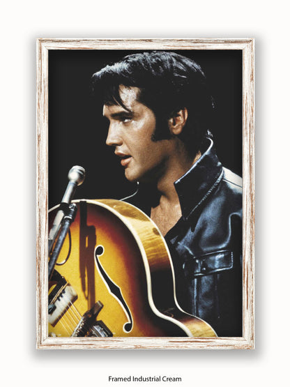 Elvis Presley King Of Rock n Roll Poster