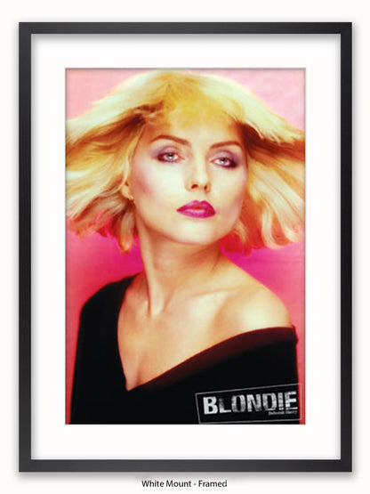 Blondie Debbie Harry Portrait Colour Poster