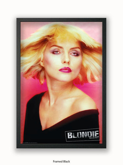 Blondie Debbie Harry Portrait Colour Poster