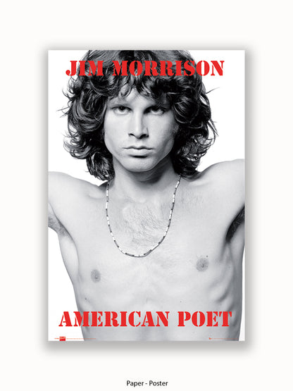 Jim Morrison The Doors An American Poet Poster