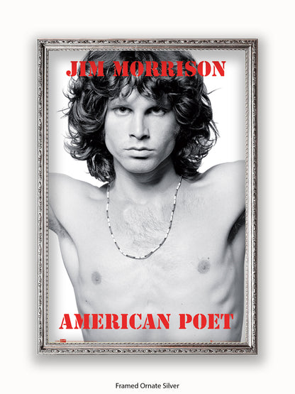 Jim Morrison The Doors An American Poet Poster