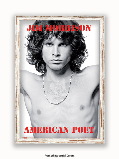 Jim Morrison The Doors An American Poet Poster