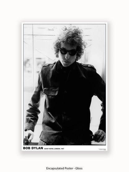 Bob Dylan - Mayfair Hotel 1967 - Shades VERTICAL - Poster