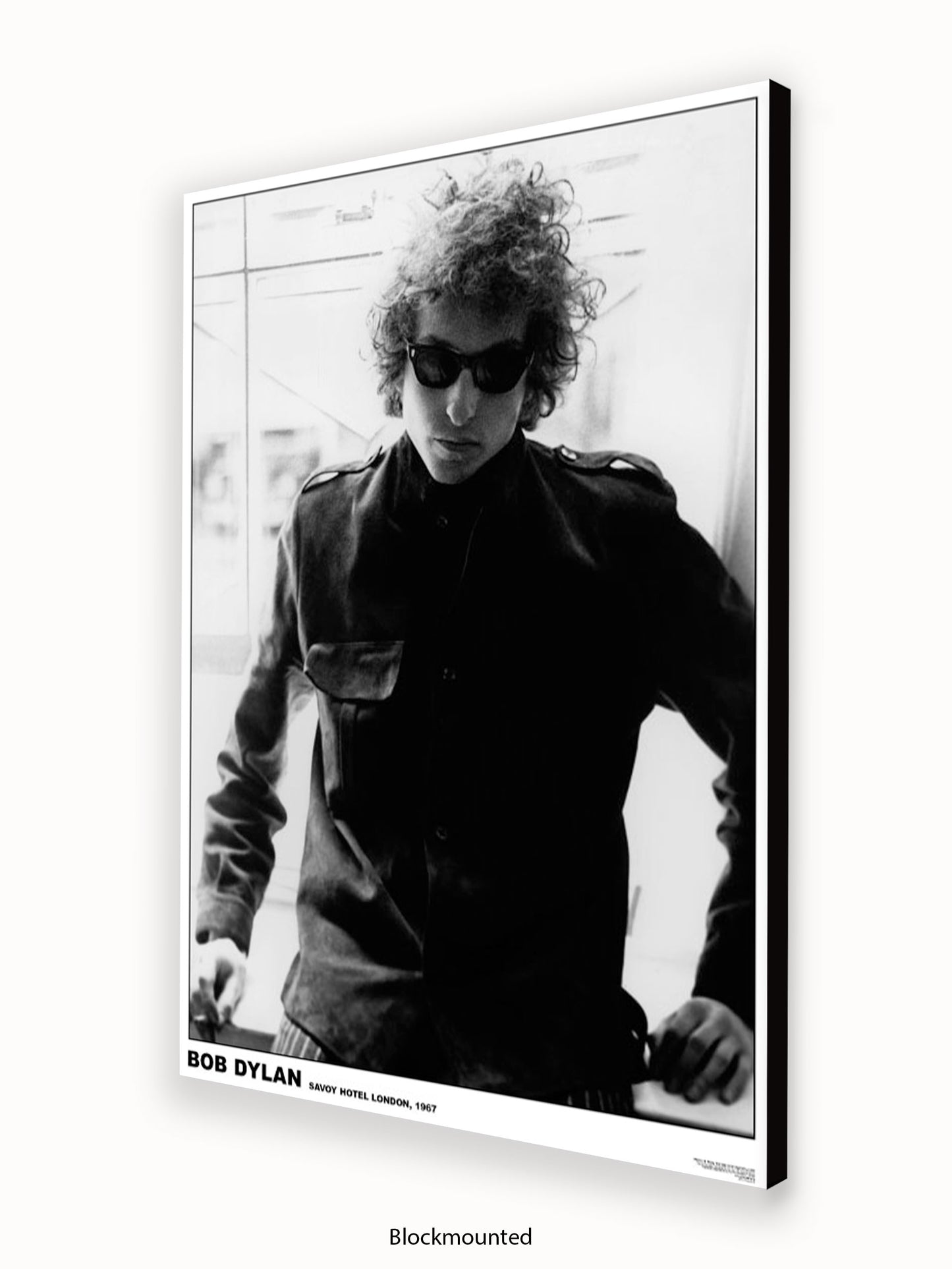 Bob Dylan - Mayfair Hotel 1967 - Shades VERTICAL - Poster