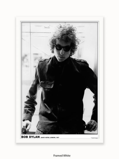 Bob Dylan - Mayfair Hotel 1967 - Shades VERTICAL - Poster