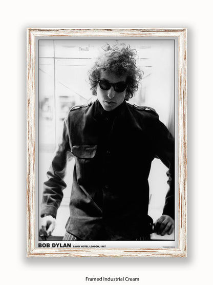 Bob Dylan - Mayfair Hotel 1967 - Shades VERTICAL - Poster