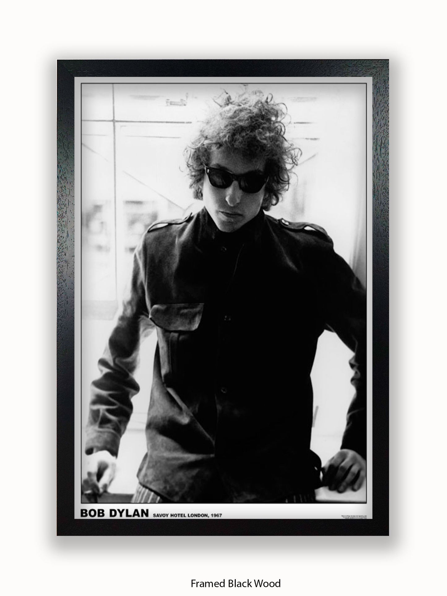 Bob Dylan - Mayfair Hotel 1967 - Shades VERTICAL - Poster