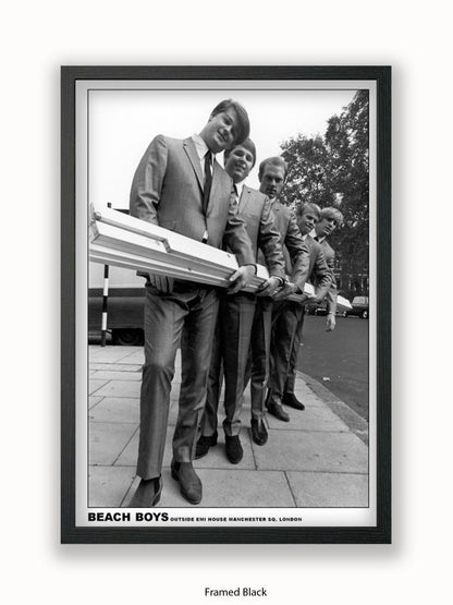 Beach Boys - London 1964- Poster