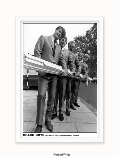 Beach Boys - London 1964- Poster