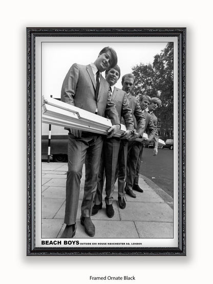 Beach Boys - London 1964- Poster