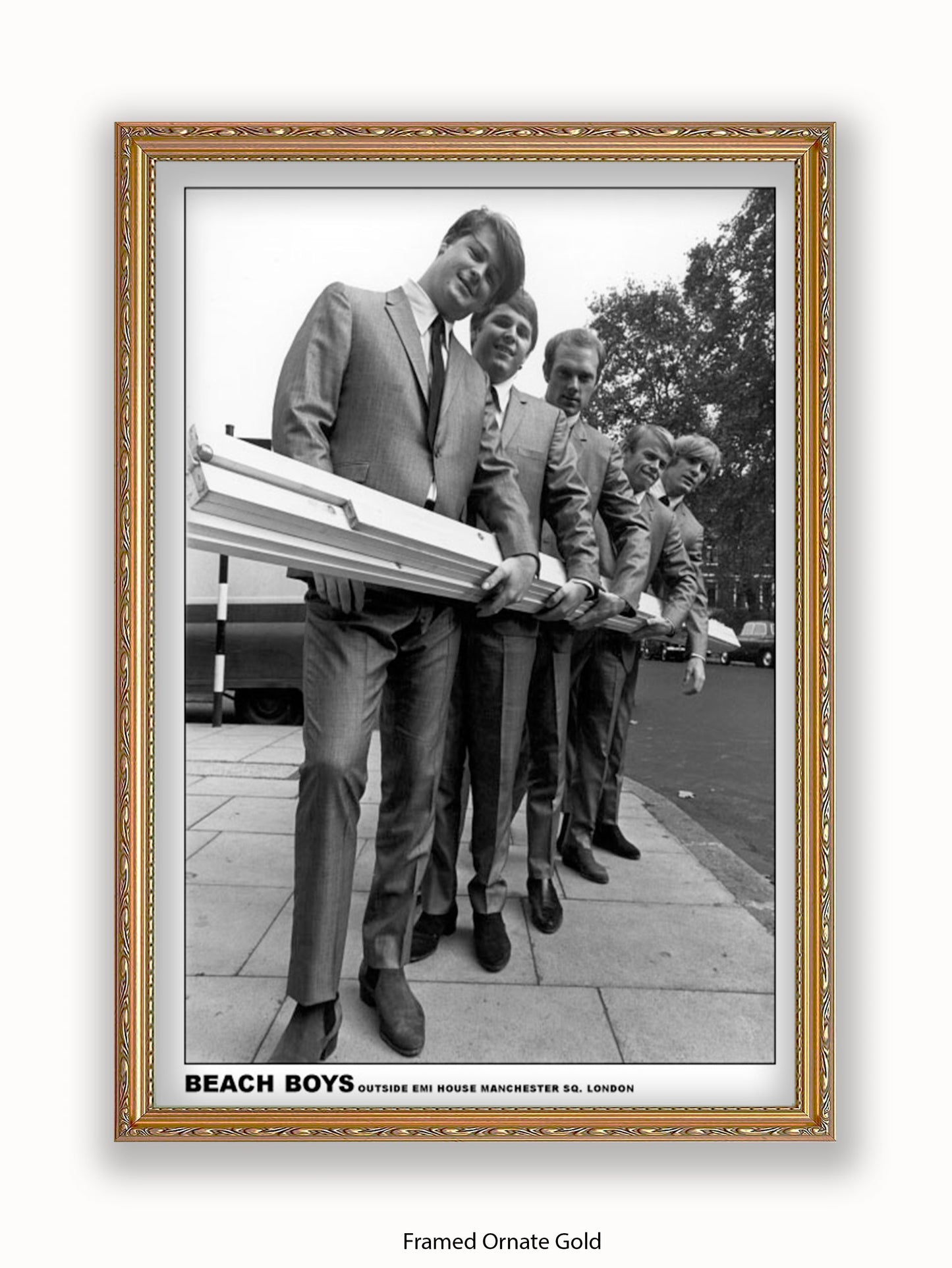 Beach Boys - London 1964- Poster