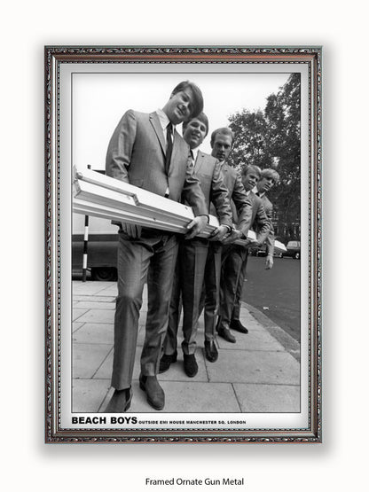 Beach Boys - London 1964- Poster