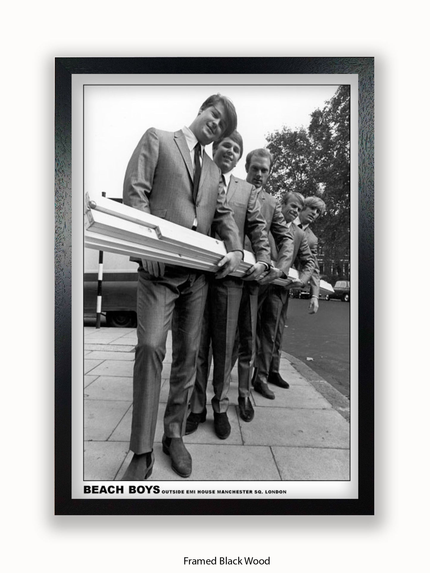 Beach Boys - London 1964- Poster