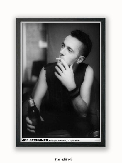 Clash - Joe Strummer -  Palladium Los Angeles 1982- Poster