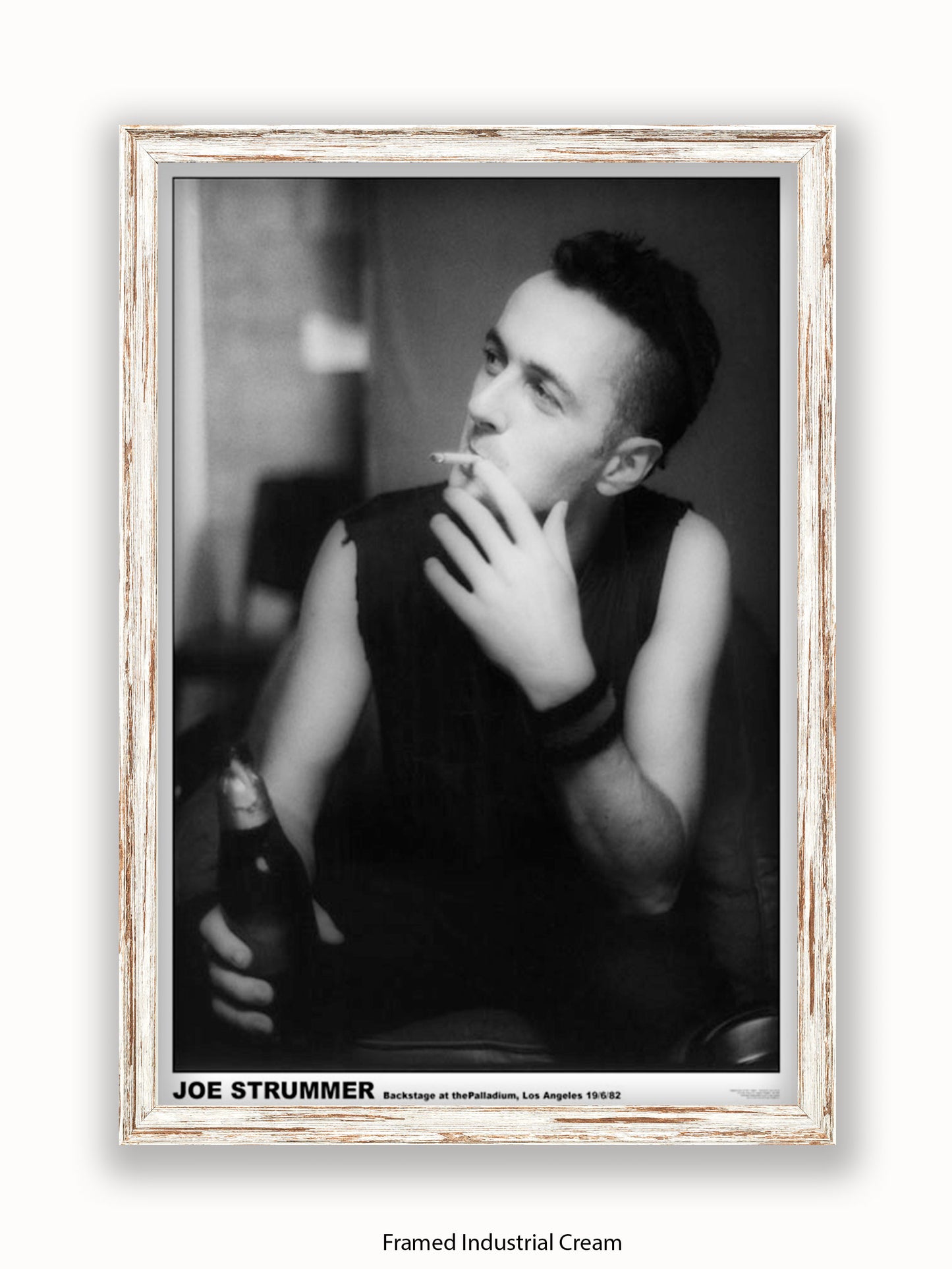 Clash - Joe Strummer -  Palladium Los Angeles 1982- Poster