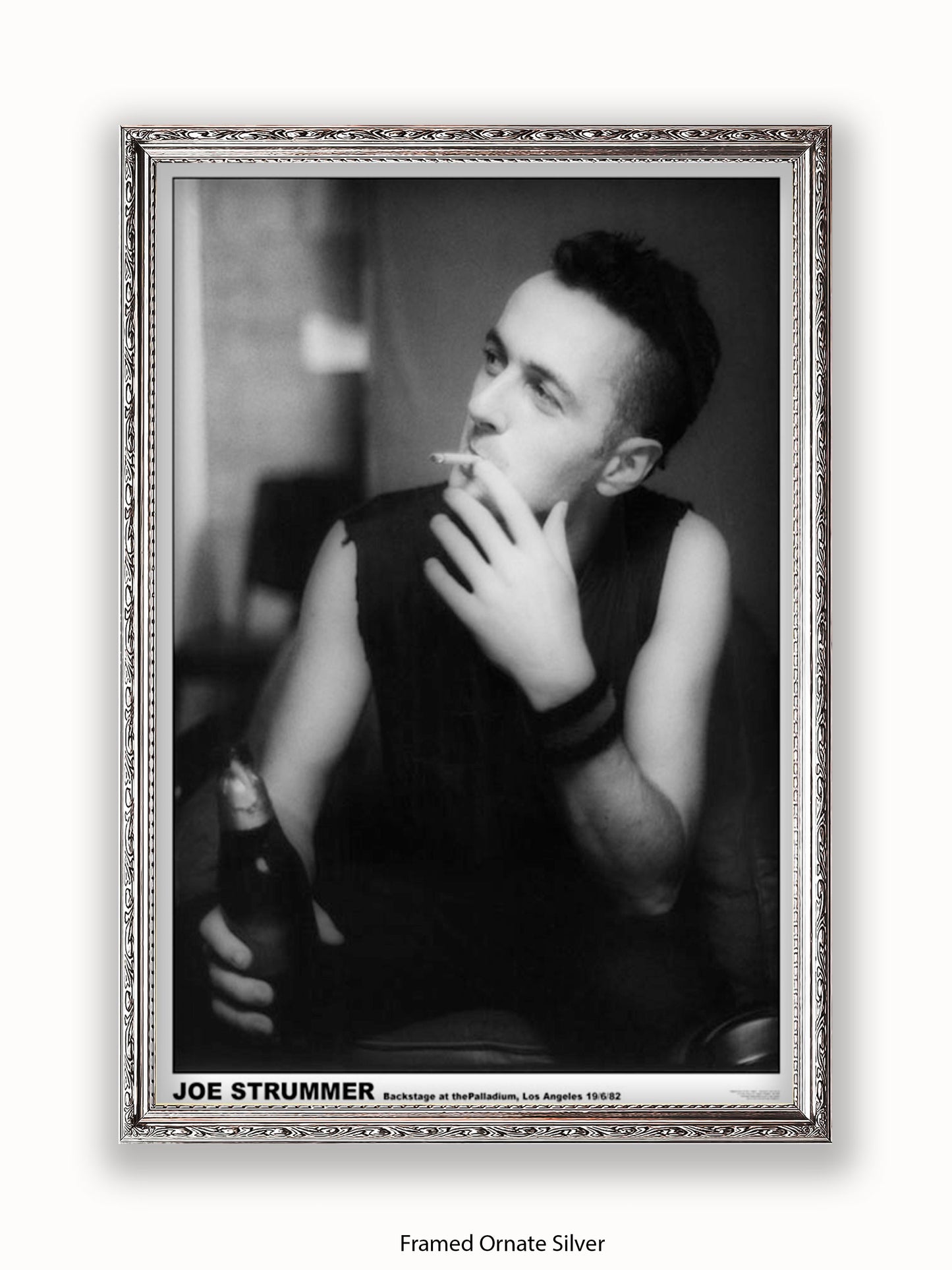 Clash - Joe Strummer -  Palladium Los Angeles 1982- Poster