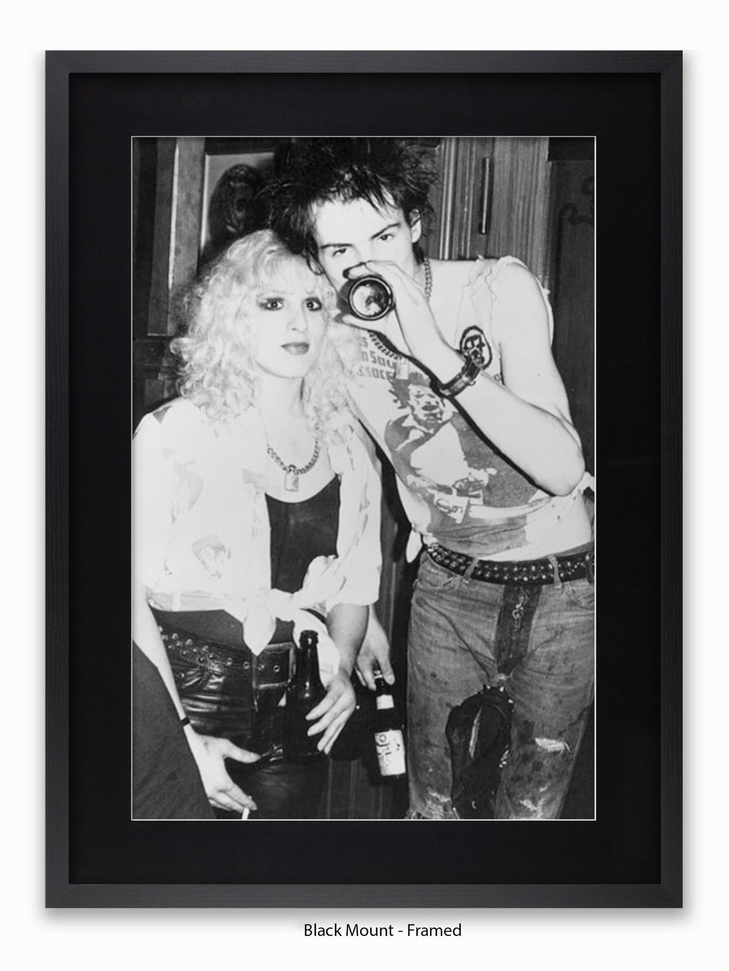 Sex Pistols - Sid & Nancy - Vortex London 22nd November 1977 Poster