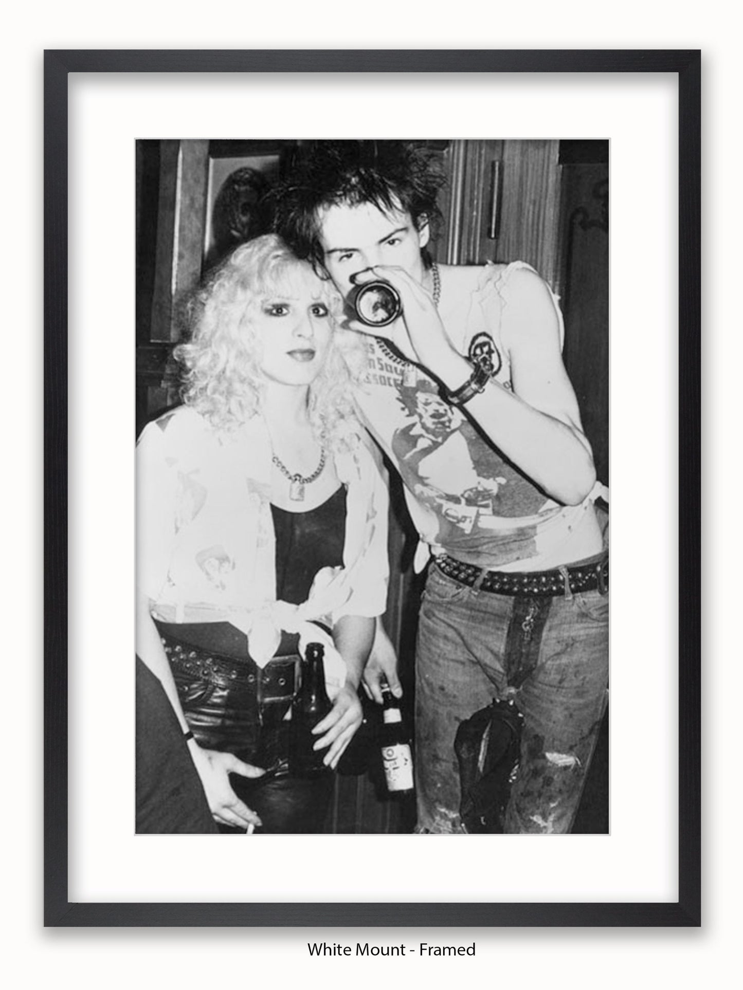 Sex Pistols - Sid & Nancy - Vortex London 22nd November 1977 Poster