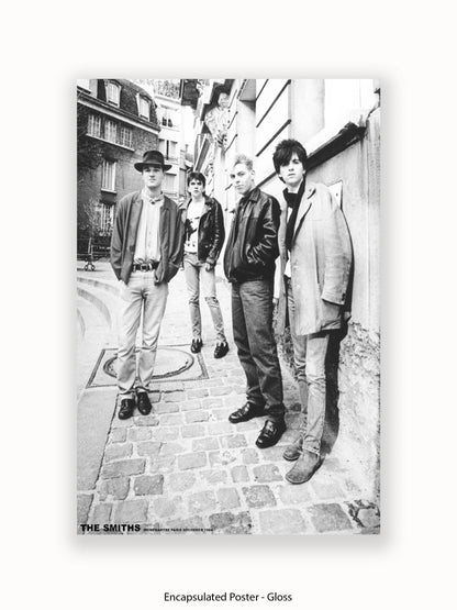 Smiths - Montmartre Paris - December 1984 Poster