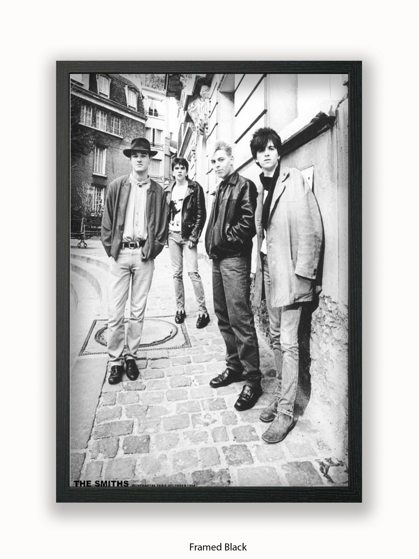 Smiths - Montmartre Paris - December 1984 Poster