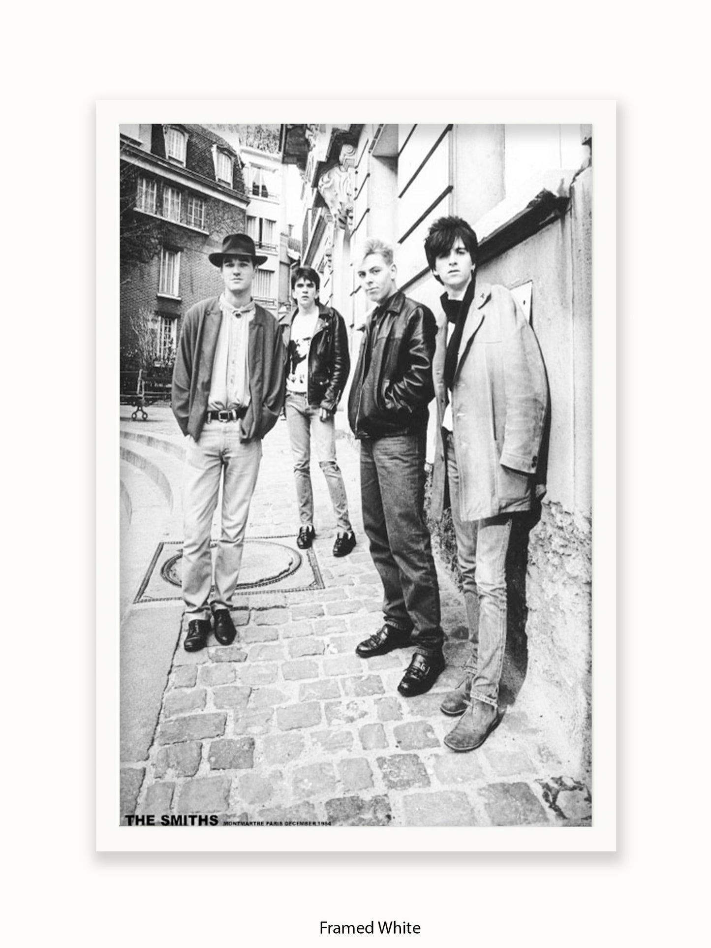 Smiths - Montmartre Paris - December 1984 Poster