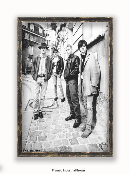 Smiths - Montmartre Paris - December 1984 Poster