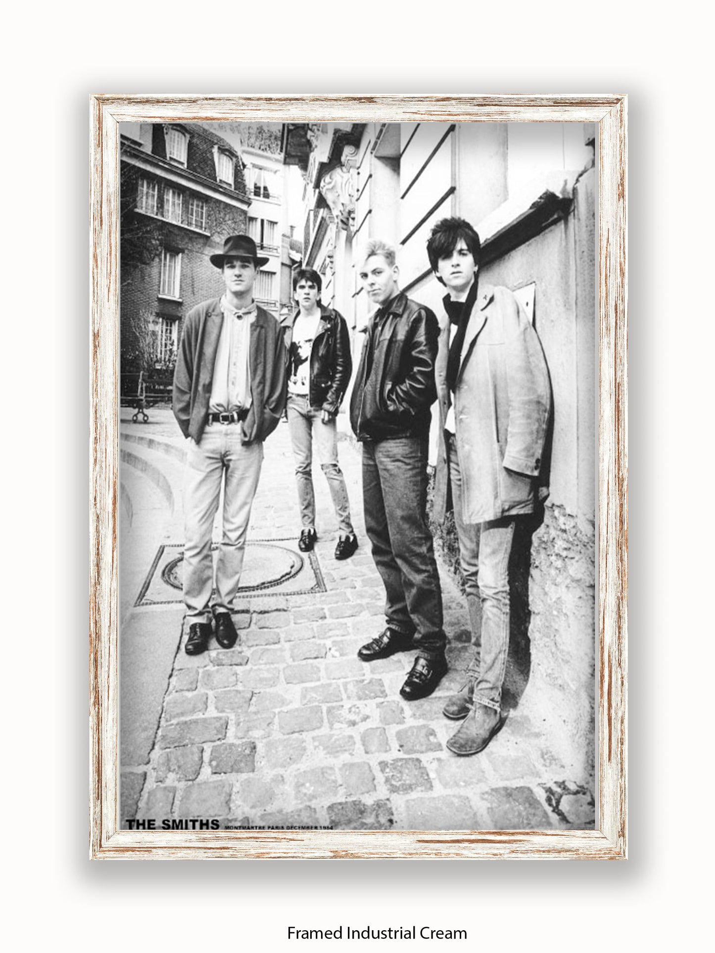 Smiths - Montmartre Paris - December 1984 Poster