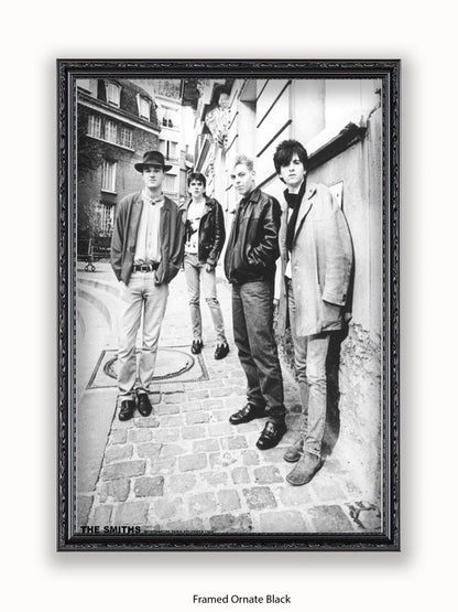 Smiths - Montmartre Paris - December 1984 Poster