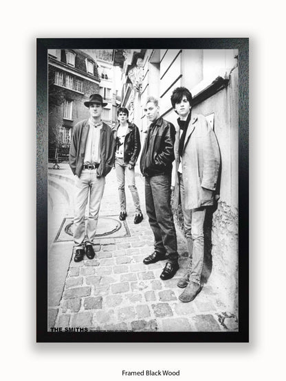 Smiths - Montmartre Paris - December 1984 Poster