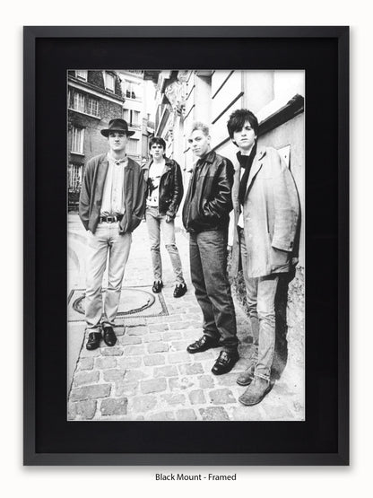 Smiths - Montmartre Paris - December 1984 Poster