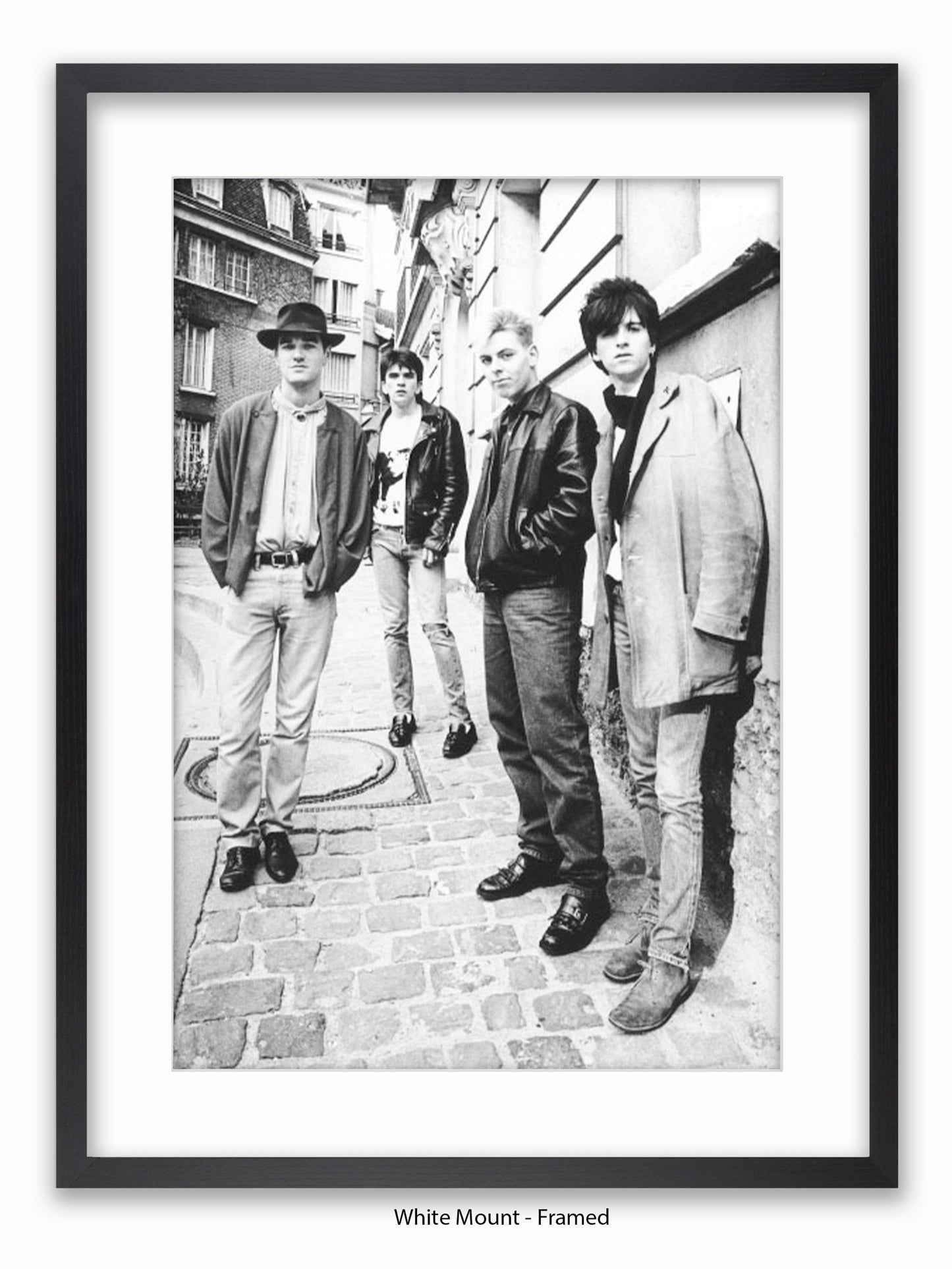 Smiths - Montmartre Paris - December 1984 Poster