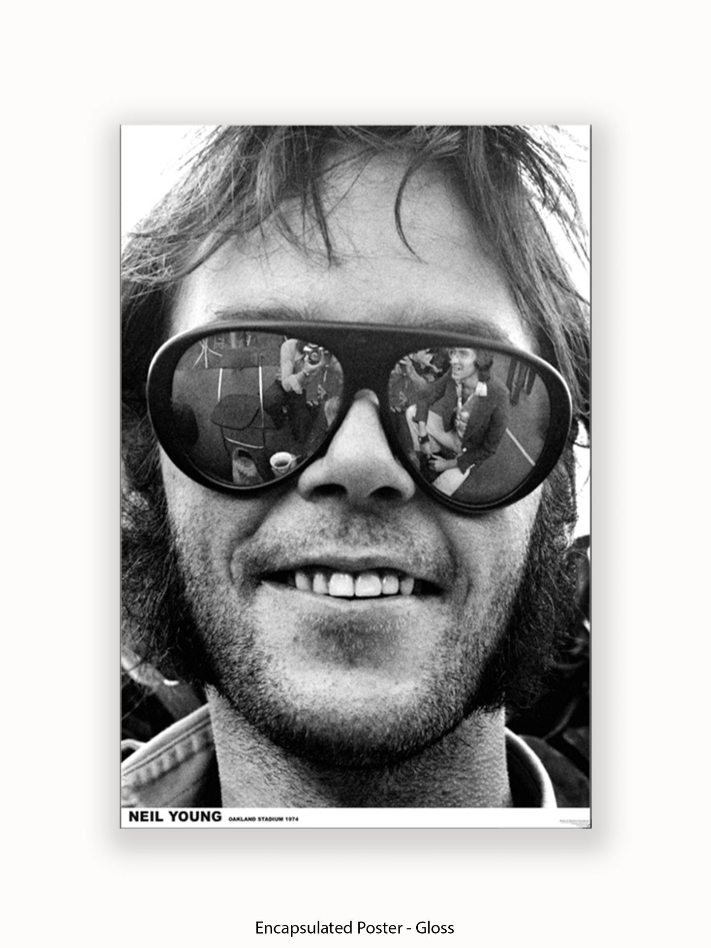 Neil Young - Oakland - Shades - Poster