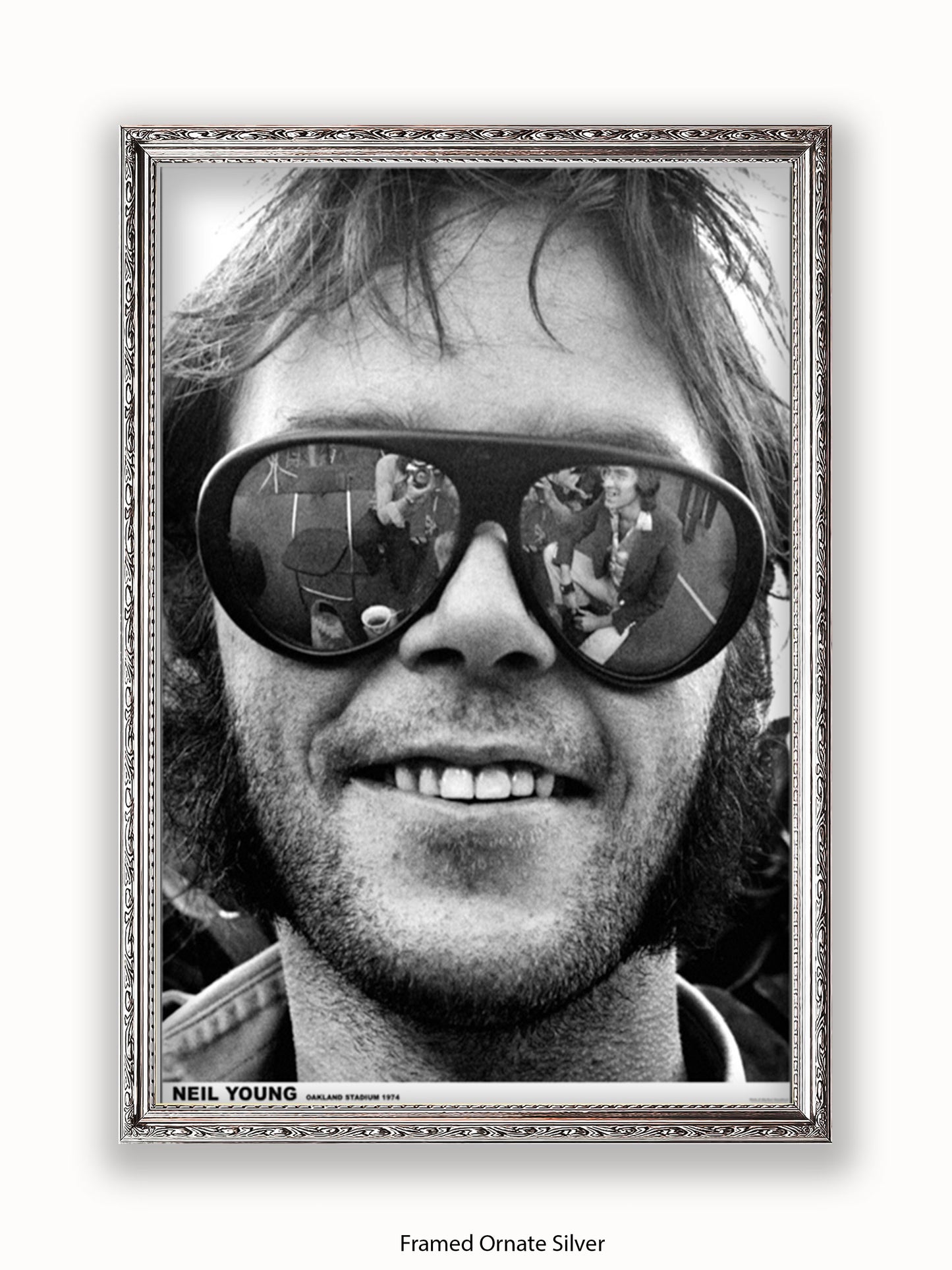 Neil Young - Oakland - Shades - Poster