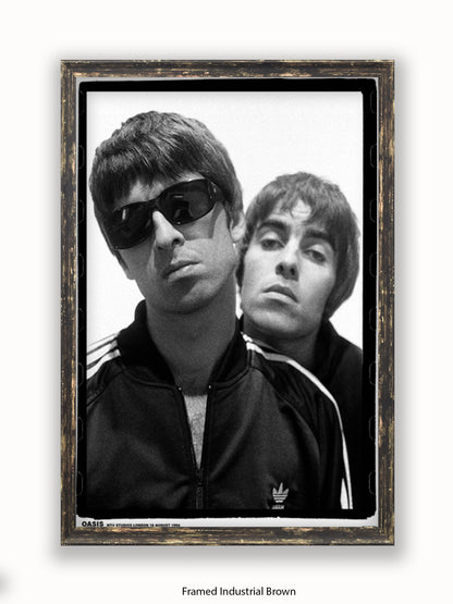 Oasis - Liam & Noel - Poster