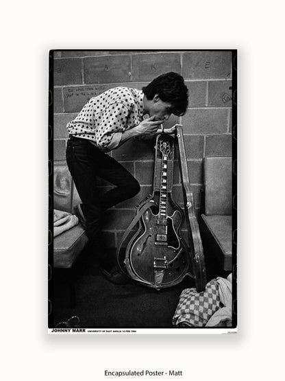 Smiths - Johnny Marr Guitar 1984 - Poster