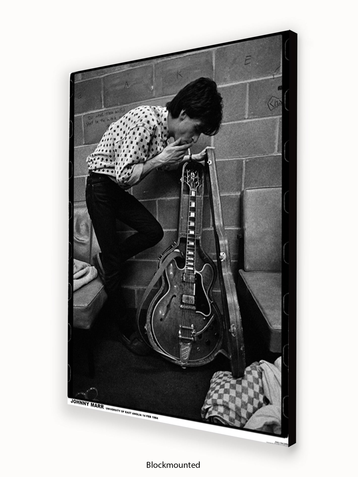 Smiths - Johnny Marr Guitar 1984 - Poster