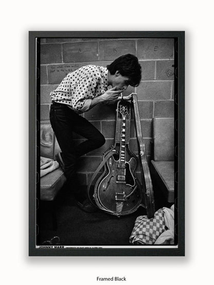 Smiths - Johnny Marr Guitar 1984 - Poster