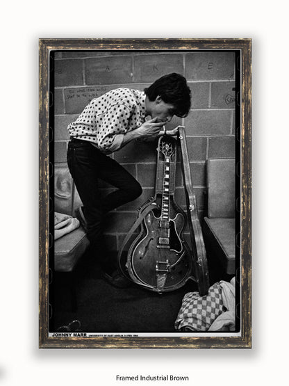 Smiths - Johnny Marr Guitar 1984 - Poster