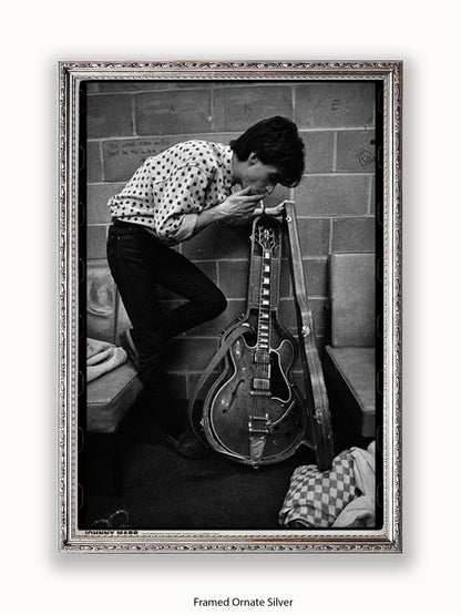 Smiths - Johnny Marr Guitar 1984 - Poster