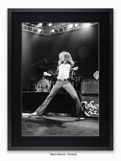 Led Zeppelin - Robert Plant - Earls Court 1975 - Poster