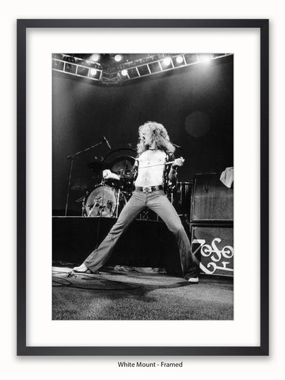 Led Zeppelin - Robert Plant - Earls Court 1975 - Poster