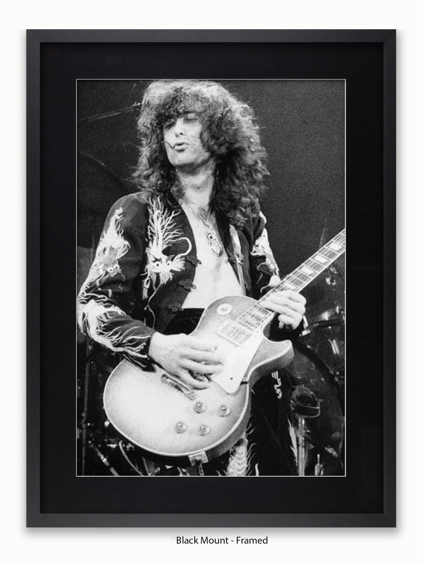 Led Zeppelin - Jimmy Page - Earls Court 1975 - Poster