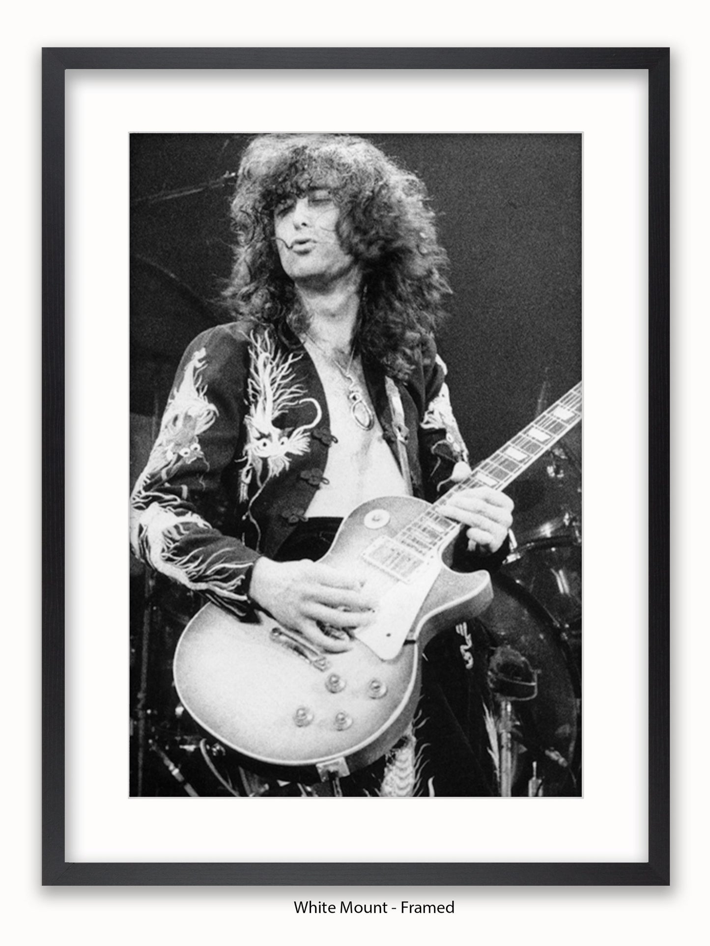 Led Zeppelin - Jimmy Page - Earls Court 1975 - Poster