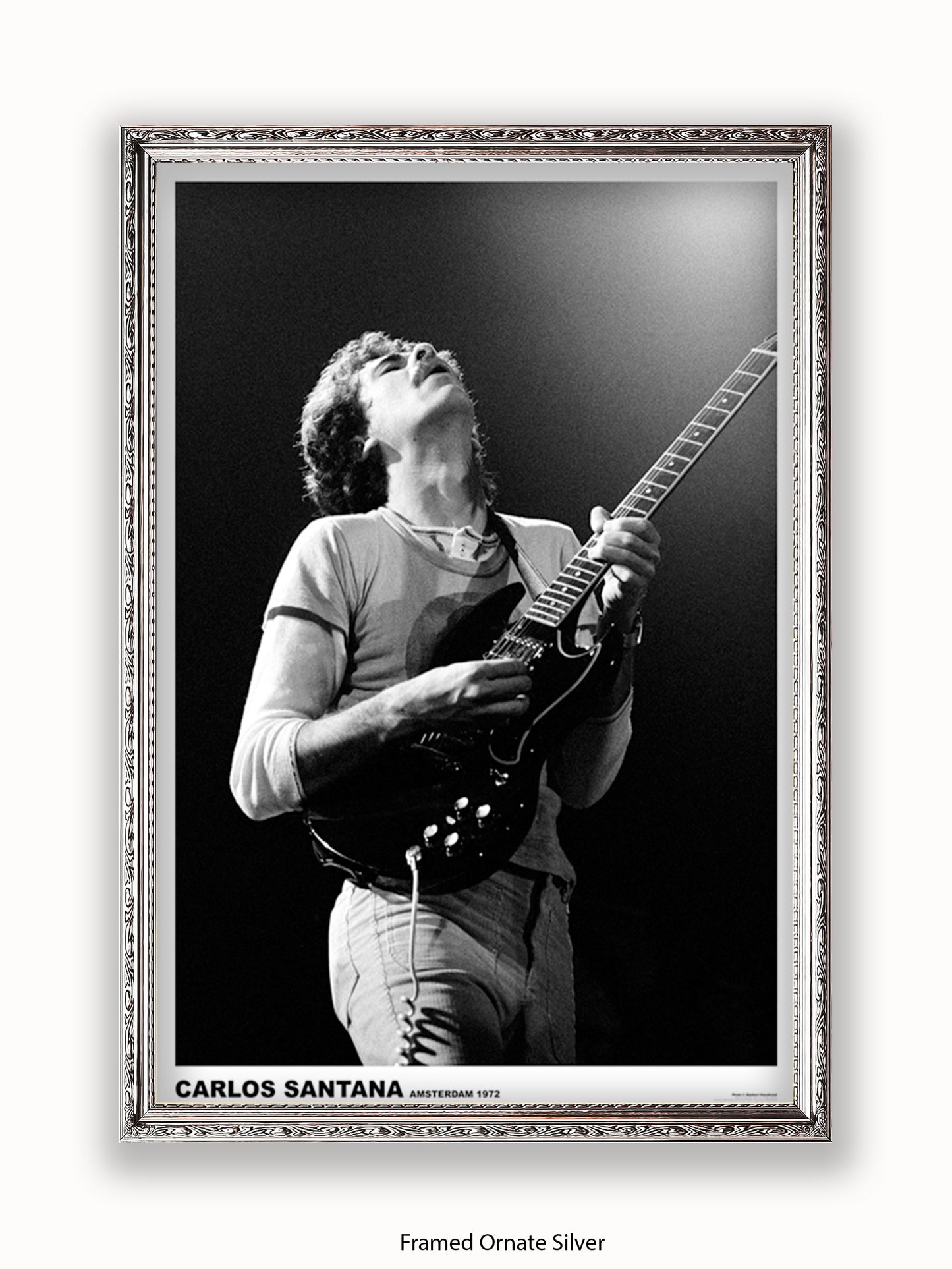 Carlos Santana - Amsterdam 1972 - Poster