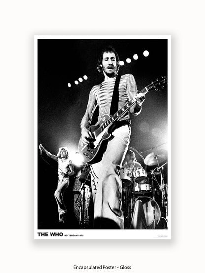 Who - Live On Stage Rotterdam 1975 - Poster