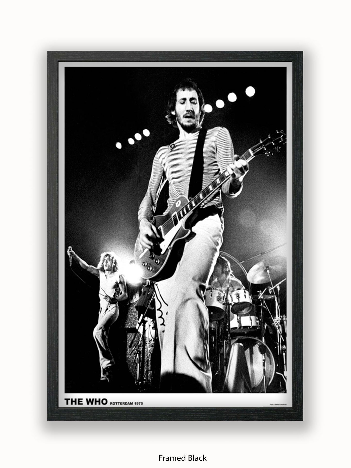 Who - Live On Stage Rotterdam 1975 - Poster