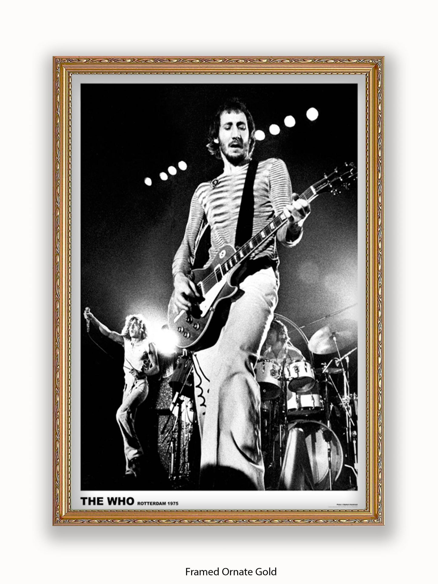 Who - Live On Stage Rotterdam 1975 - Poster