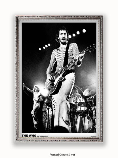 Who - Live On Stage Rotterdam 1975 - Poster