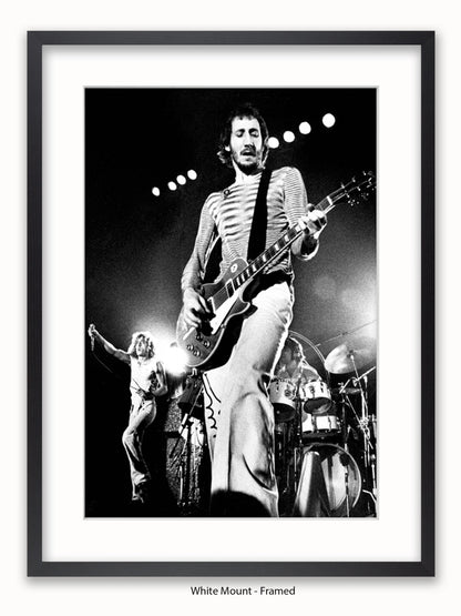 Who - Live On Stage Rotterdam 1975 - Poster