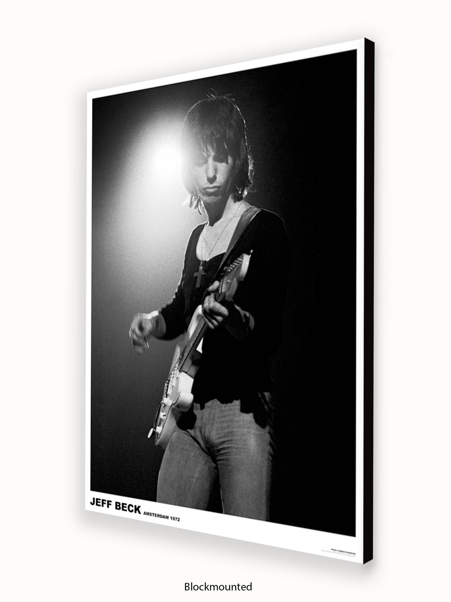 Jeff Beck - Amsterdam 1972 - Poster